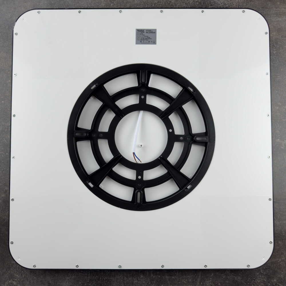 Світильник LED MILLENNIUM 50W 5000K квадрат чорний Violux ( 352244 )